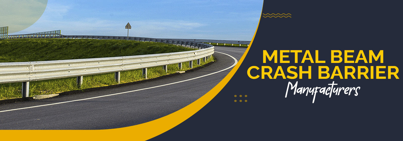 Metal Beam Crash barrier